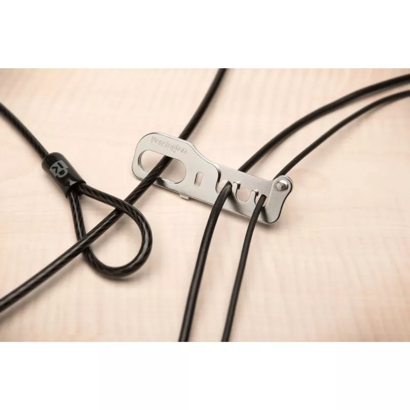 Ancoraggio di sicurezza da tavolo Kensington CableSaver, grigio, metallo, 30 g, 120 cm, 80 cm, 118 cm