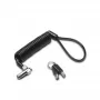 Lucchetto Kensington NANO PORTABLE KEYED LOCK KD, 2,3 m, chiave, nero