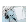 Cuffia USB mono Kensington con controlli inline, con filo, ufficio/call center, cuffia, nero