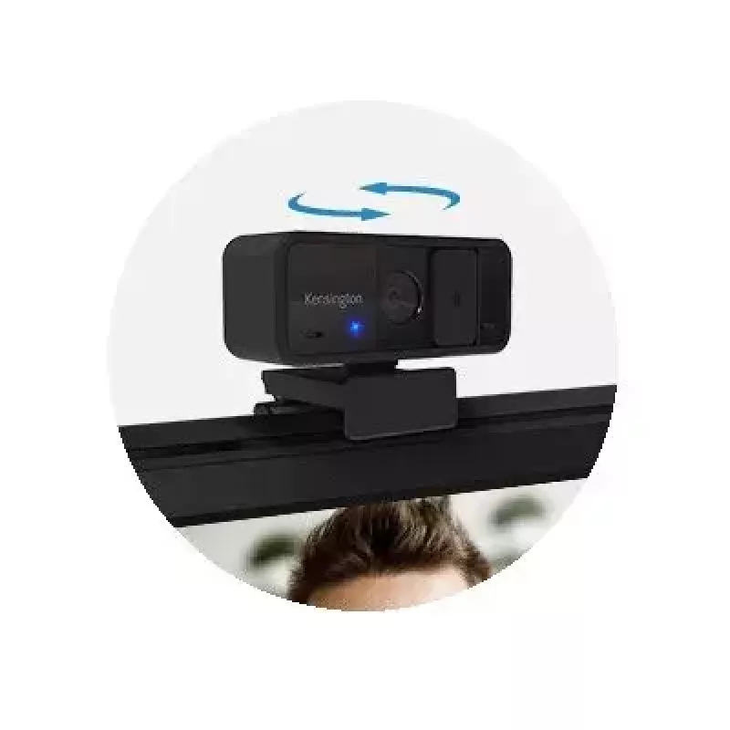 Webcam Kensington W1050 1080p grandangolare a fuoco fisso