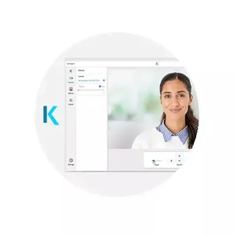 Webcam Kensington W1050 1080p grandangolare a fuoco fisso