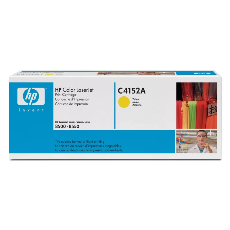 HP Color LaserJet C4152A cartuccia di stampa gialla, 8500 pagine, giallo, 1 pezzo