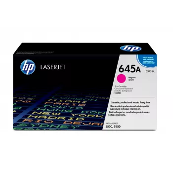 HP 645A magenta cartuccia toner LaserJet originale, 12000 pagine, magenta, 1 pz.