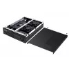 Shuttle PC slim DH610 , S1700, 1x HDMI, 2x DP , 1x 2,5 pollici, 2x M.2, 2x LAN (Intel 1G + 2.5G), 2x COM, funzionamento continuo 24/7, incl. VESA