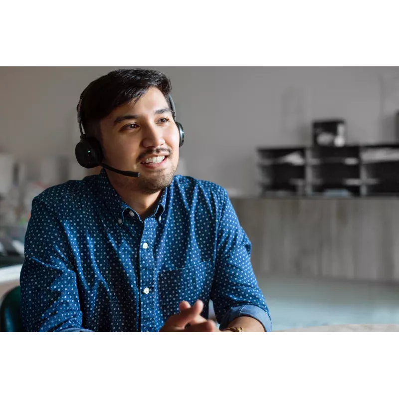 HP UC Wireless Duo Headset, senza fili, ufficio/call center, 310 g, cuffie, nero