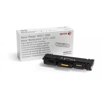 Xerox Genuine Phaser® 3052/3260, WorkCentre® 3215/3225 cartuccia toner nero alta capacità (3000 pagine) - 106R02777