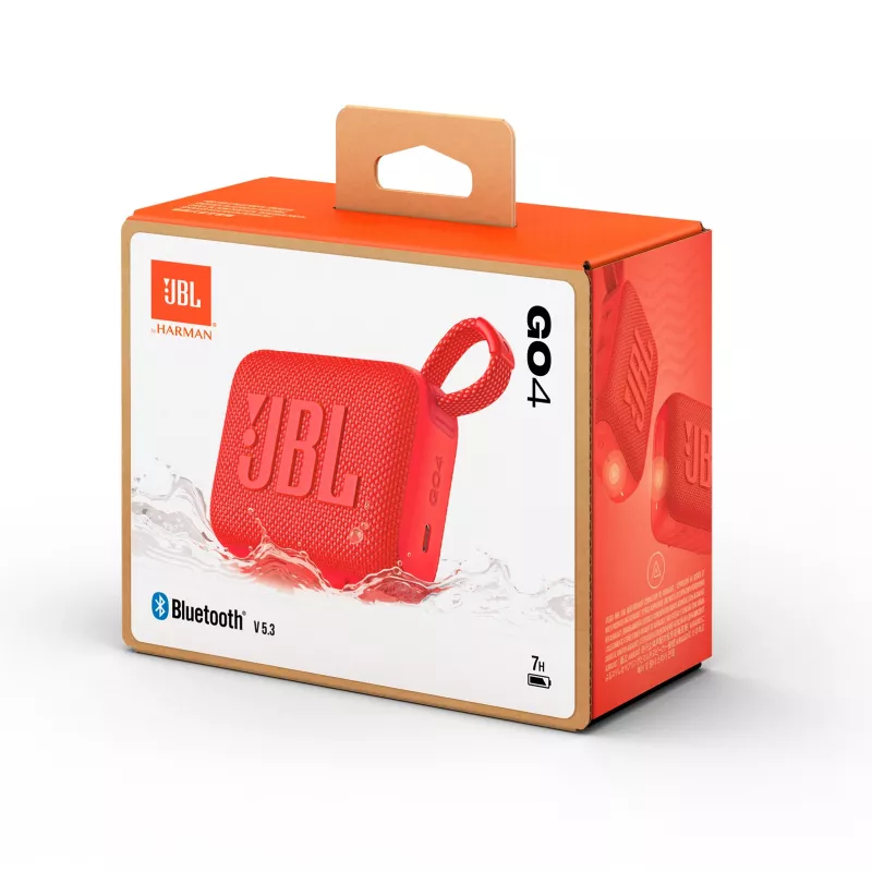 JBL Go 4 Mono diffusore portatile Rosso 4,2 W