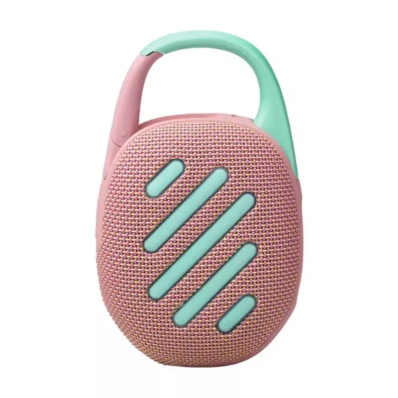 JBL Clip 5 speaker Bluetooth portatile, rosa