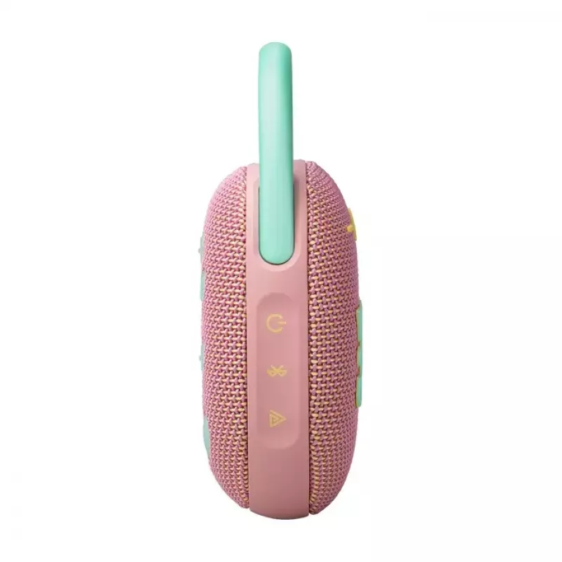 JBL Clip 5 speaker Bluetooth portatile, rosa