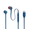 JBL Tune 310C USB Headset Con filo In-ear Chiamate/Musica USB Type-C Blu