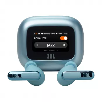 JBL Live Beam 3 Headset Wireless In-Ear Chiamate/Musica/Sport/Quotidiano Bluetooth Blu
