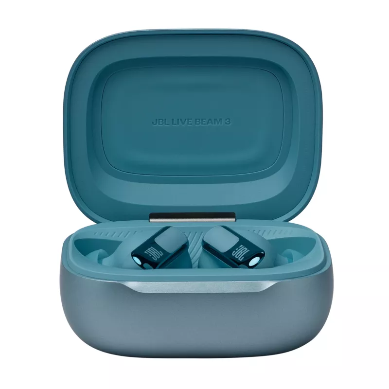 JBL Live Beam 3 Headset Wireless In-Ear Chiamate/Musica/Sport/Quotidiano Bluetooth Blu