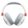 JBL Junior 470NC Headset Wireless Head-band Chiamate/Musica USB Type-C Bluetooth Grigio chiaro, Bianco