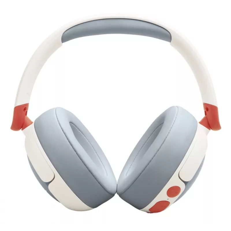 JBL Junior 470NC Headset Wireless Head-band Chiamate/Musica USB Type-C Bluetooth Grigio chiaro, Bianco