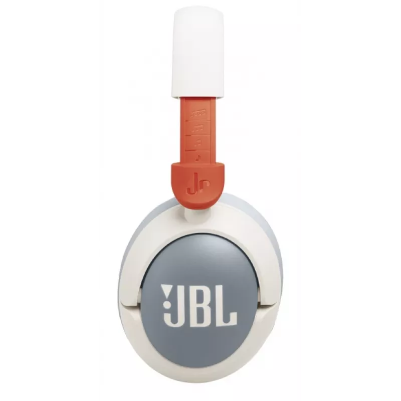 JBL Junior 470NC Headset Wireless Head-band Chiamate/Musica USB Type-C Bluetooth Grigio chiaro, Bianco