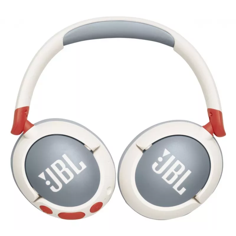 JBL Junior 470NC Headset Wireless Head-band Chiamate/Musica USB Type-C Bluetooth Grigio chiaro, Bianco