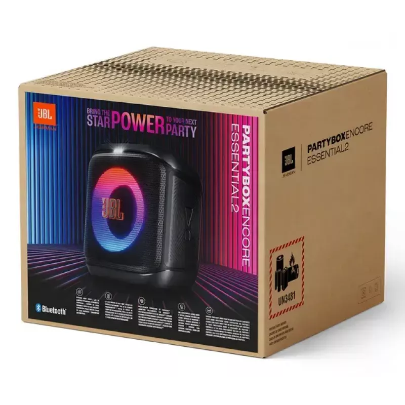 JBL PartyBox Encore Essential 2 Diffusore per feste Nero 100 W