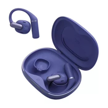 JBL Sense Pro Cuffie TWS con archetto, Bluetooth, stazione di ricarica USB-C, 20–40000 Hz, Blu, 95,2 g
