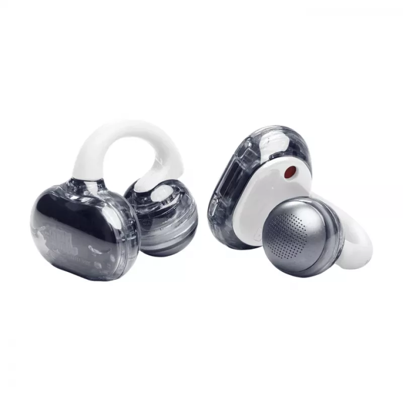 JBL Soundgear Clips Headset True Wireless Stereo (TWS) Ear-hook Chiamate/Musica Bluetooth Bianco