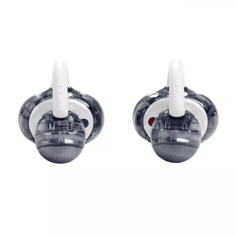 JBL Soundgear Clips Headset True Wireless Stereo (TWS) Ear-hook Chiamate/Musica Bluetooth Bianco