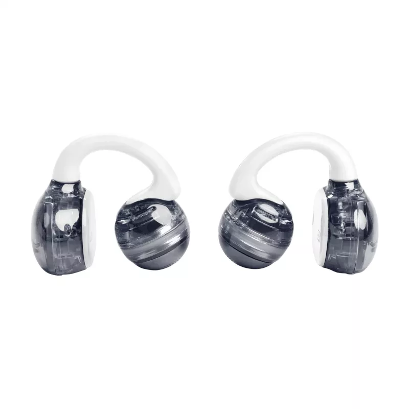 JBL Soundgear Clips Headset True Wireless Stereo (TWS) Ear-hook Chiamate/Musica Bluetooth Bianco