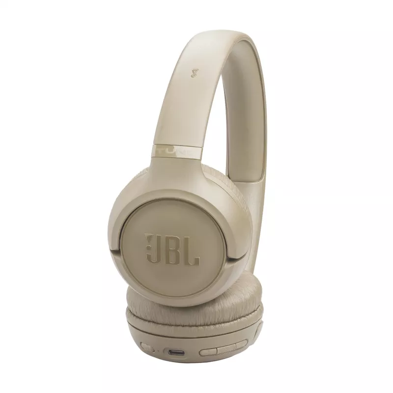 JBL Tune 530BT Headset Wireless Head-band Chiamate/Musica USB Type-C Bluetooth Beige