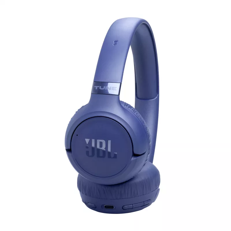 JBL Tune 680NC Headset Con filo & Wireless Head-band Chiamate/Musica USB Type-C Bluetooth Blu