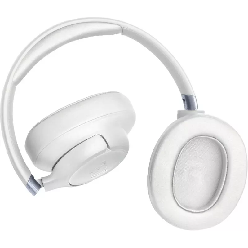 JBL Tune 780NC Headset Con filo & Wireless Head-band Chiamate/Musica USB Type-C Bluetooth Bianco