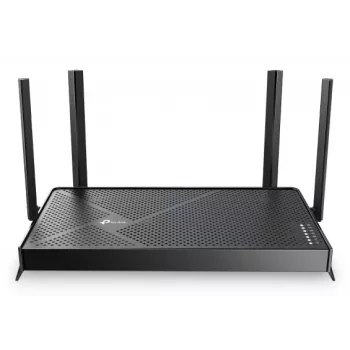 Router Wi-Fi da tavolo TP-Link EB210 Pro – Dualband 2,4/5 GHz, Wi‑Fi 7 (802.11be), 2,5 Gigabit Ethernet, 5 porte LAN, USB, Nero