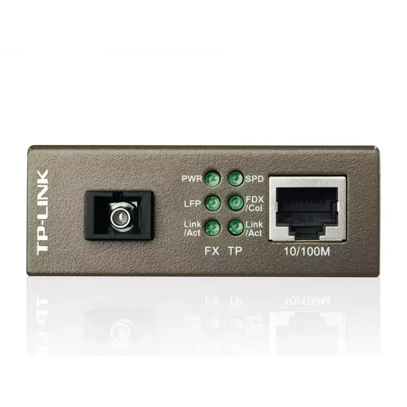 TP-Link MC112CS Convertitore di media di rete 100 Mbit/s Singlemode Nero