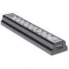 Hub USB Manhattan USB-A 10 porte, 480 Mbit/s, Nero