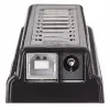 Hub USB Manhattan USB-A 10 porte, 480 Mbit/s, Nero