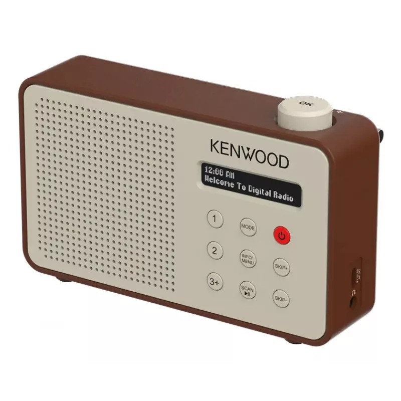 Kenwood CRM25DABT radio digitale portatile moka