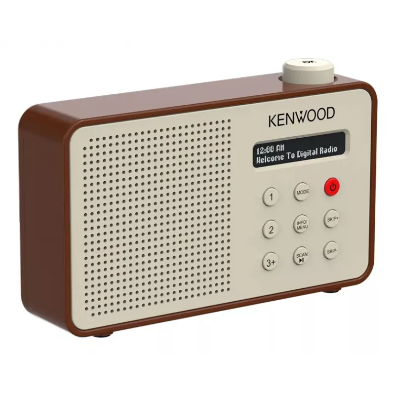 Kenwood CRM25DABT radio digitale portatile moka