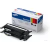 Cartucce toner confezione da 2, Samsung CLT-P4092B, nero, 1.500 pagine per cartuccia
