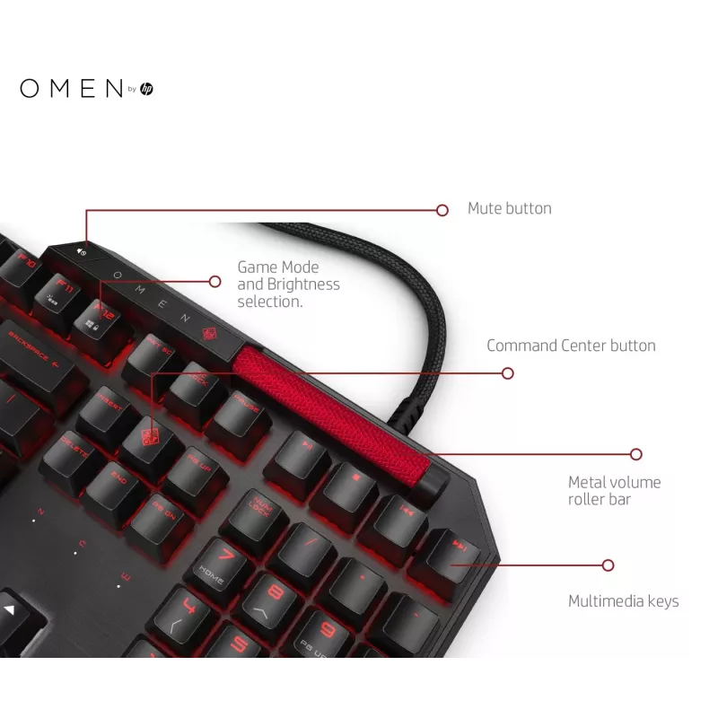 HP OMEN by Sequencer tastiera