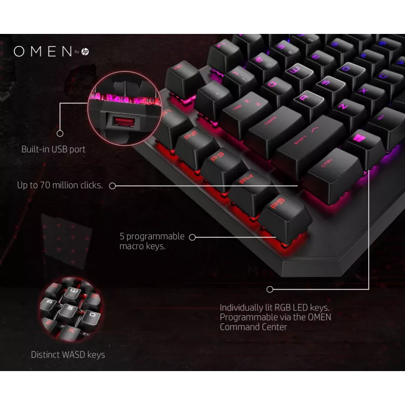 HP OMEN by Sequencer tastiera