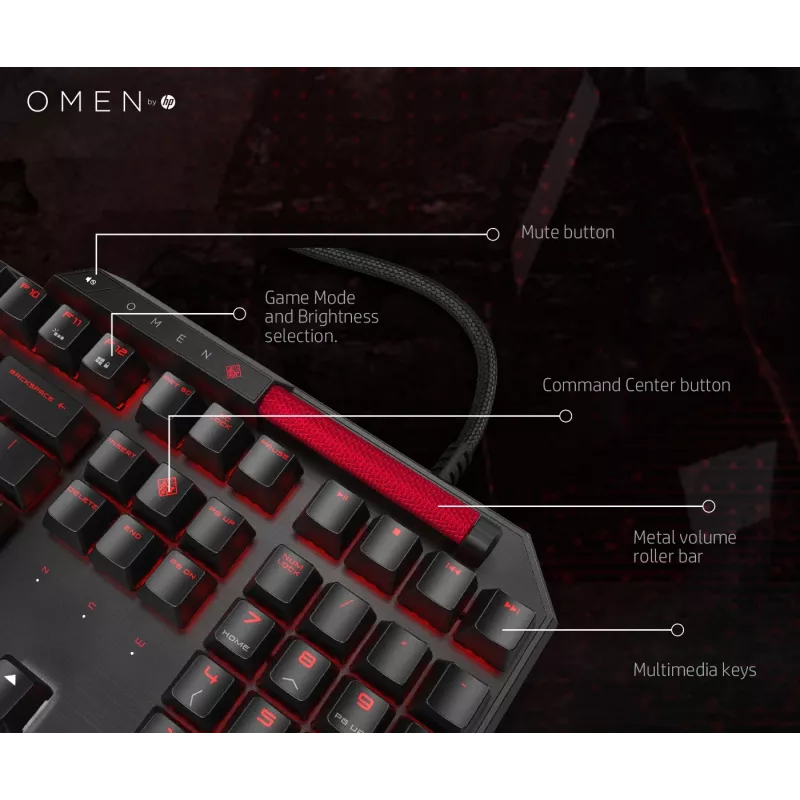 HP OMEN by Sequencer tastiera