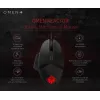 HP OMEN by Reactor mouse, per destrorsi, ottico, USB Type-A, 16000 DPI, 0,2 ms, nero