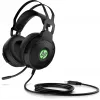 HP Pavilion Gaming Headset 600, cablato, gaming, 360 g, cuffie, nero, verde