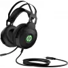 HP Pavilion Gaming Headset 600, cablato, gaming, 360 g, cuffie, nero, verde