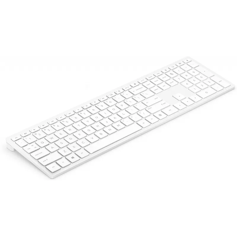 HP Pavilion tastiera wireless 600 bianco, full-size (100%), wireless, RF wireless, meccanica, bianco