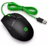 HP Pavilion Gaming mouse 300, ambidestro, ottico, USB Type-A, 5000 dpi, nero, verde