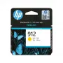 HP 912 cartuccia inchiostro originale giallo, giallo, 1 pz., 315 pagine