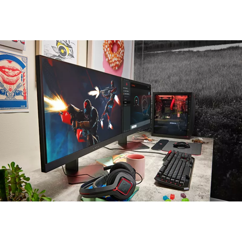 HP OMEN X 27 monitor 68,6 cm (27 pollici) 2560 x 1440 pixel Quad HD nero (ricondizionato)