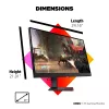 HP OMEN X 27 monitor 68,6 cm (27 pollici) 2560 x 1440 pixel Quad HD nero (ricondizionato)