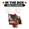 HP OMEN X 27 monitor 68,6 cm (27 pollici) 2560 x 1440 pixel Quad HD nero (ricondizionato)