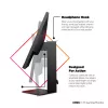 HP OMEN X 27 monitor 68,6 cm (27 pollici) 2560 x 1440 pixel Quad HD nero (ricondizionato)