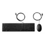 Set tastiera e mouse con filo HP Wired Desktop 320MK