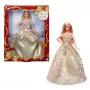 Barbie Signature 2025 Holiday Fashion bambola, bambola da collezione stagionale, bionda con abito argento e oro